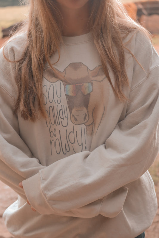 Say Howdy Crewneck