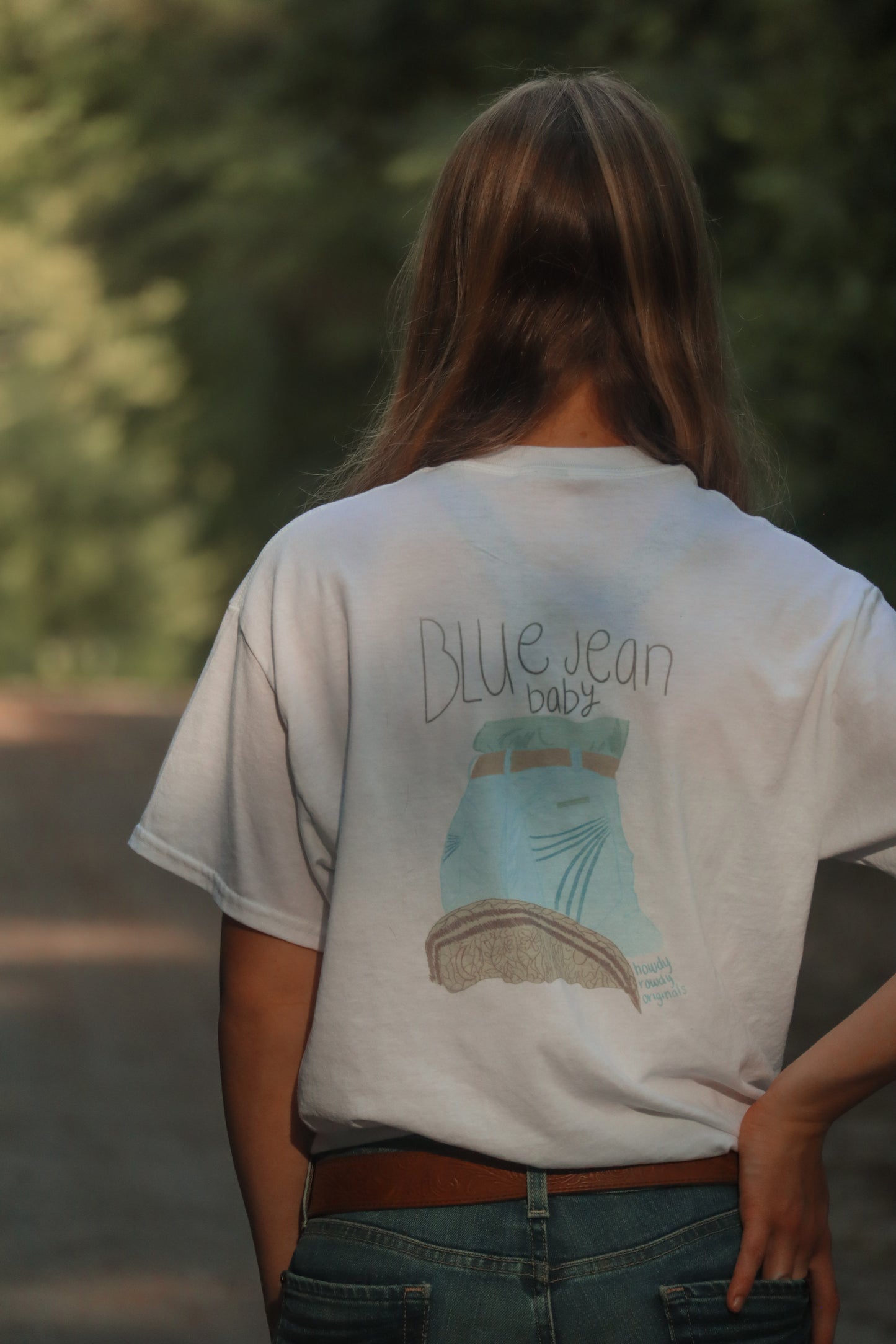 Blue Jean Baby Tee