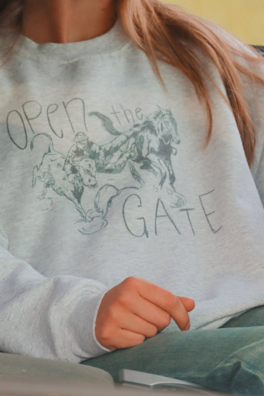 Open The Gate Crewneck